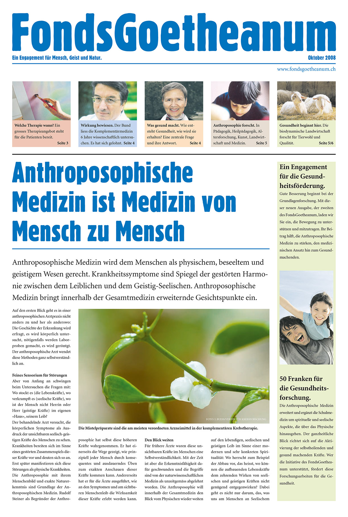 Medicina e terapie (2008)